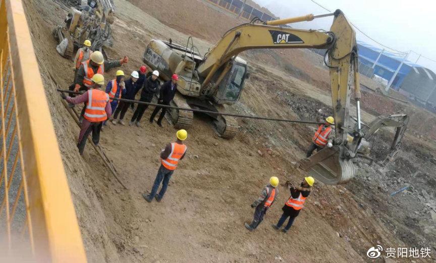 金竹站建设工地